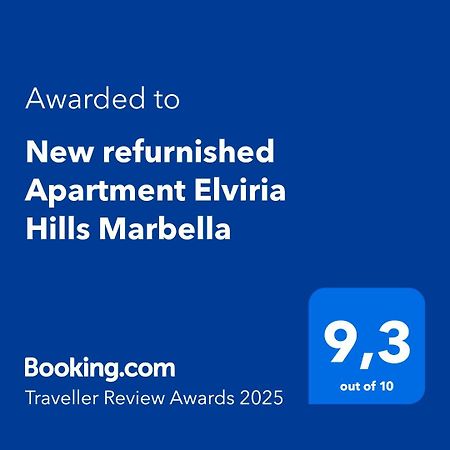 New Refurnished Apartment Elviria Hills Marbella Exterior photo
